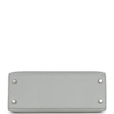 Hermes Kelly Sellier 25 Bleu Glacier Epsom Palladium Hardware