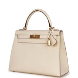 Hermes Kelly Sellier 28 Nata Epsom Gold Hardware