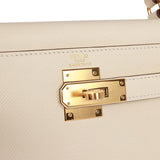 Hermes Kelly Sellier 28 Nata Epsom Gold Hardware