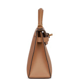 Hermes Kelly Sellier 20 Chai Epsom Gold Hardware