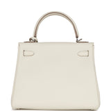 Hermes Kelly Retourne 25 Mushroom Togo Palladium Hardware