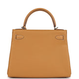 Hermes Kelly Retourne 28 Naturel Sable Togo Palladium Hardware