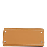 Hermes Kelly Retourne 28 Naturel Sable Togo Palladium Hardware