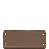 Hermes Kelly Retourne 28 Etoupe Togo Gold Hardware