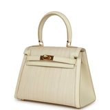 Hermes Kelly Sellier 20 Parchemin Crinoline and Box Gold Hardware