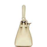 Hermes Kelly Sellier 20 Parchemin Crinoline and Box Gold Hardware
