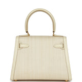 Hermes Kelly Sellier 20 Parchemin Crinoline and Box Gold Hardware