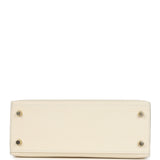 Hermes Kelly Sellier 25 Nata Epsom Gold Hardware