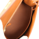 Hermes Kelly Sellier 25 Gold Epsom Gold Hardware