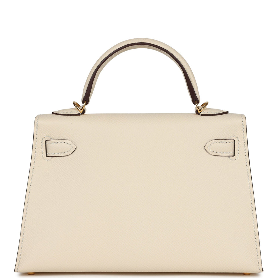 Hermes Kelly Sellier 20 Nata Epsom Gold Hardware