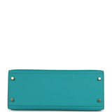 Hermes Kelly Sellier 28 Vert Verone Epsom Gold Hardware