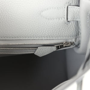 Hermes Kelly Retourne 28 Gris Mouette Togo Palladium Hardware