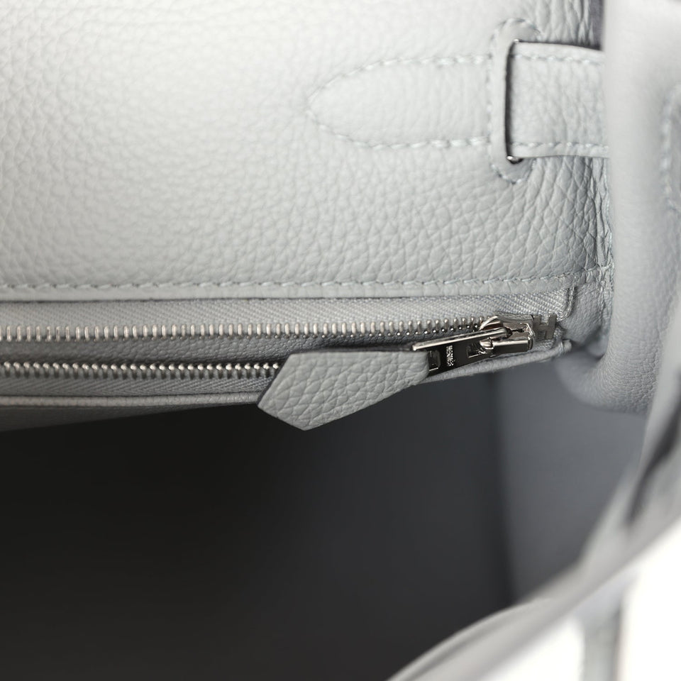 Hermes Kelly Retourne 28 Gris Mouette Togo Palladium Hardware