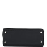 Hermes Kelly Retourne 25 Black Togo Palladium Hardware
