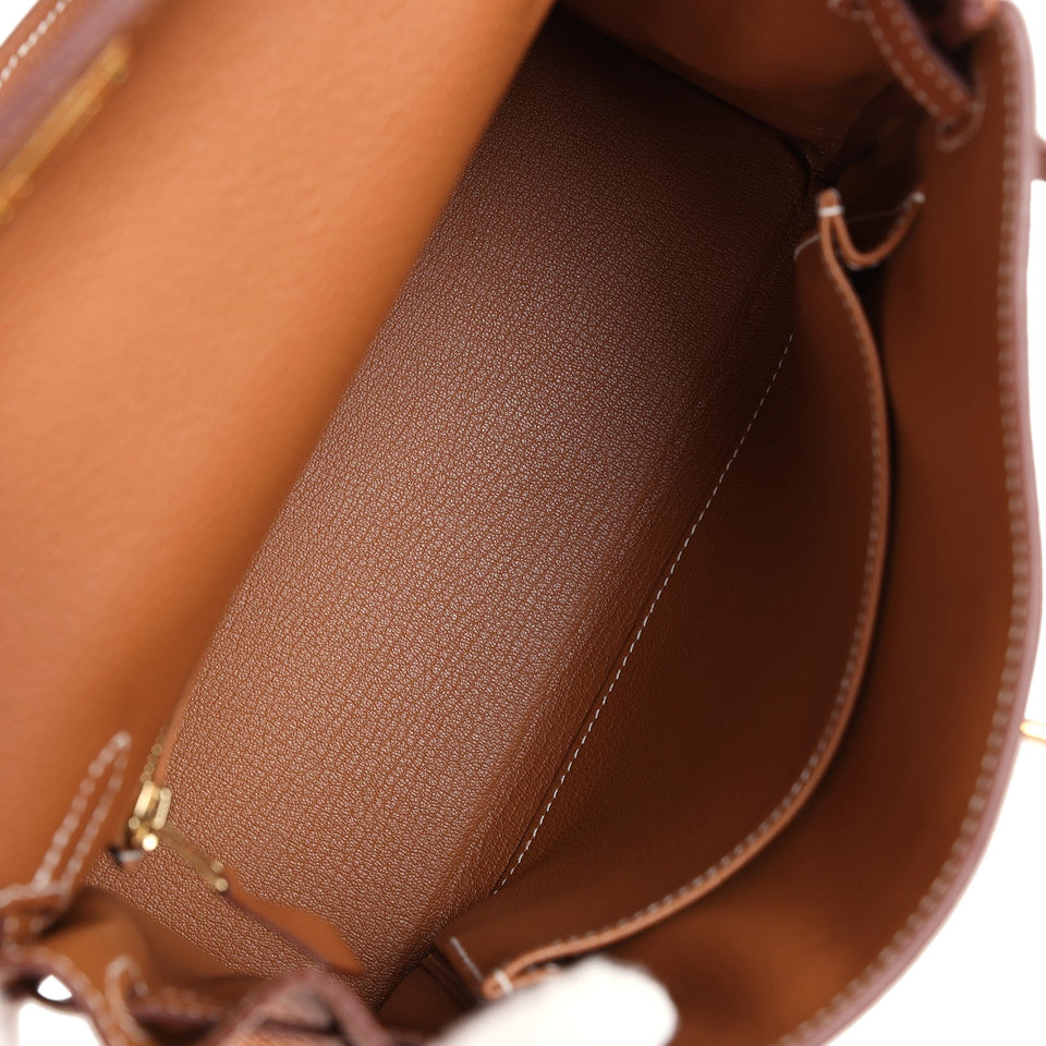 New Hermes Kelly Retourne 25 Gold Togo Gold Hardware