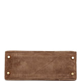 Hermes Kelly Sellier 25 Brown Doblis Gold Hardware