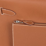 Hermes Kelly 42 Maxi Gold Togo Palladium Hardware