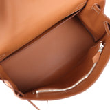 Hermes Kelly 42 Maxi Gold Togo Palladium Hardware