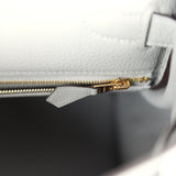 Hermes Kelly Retourne 28 Gris Mouette Togo Gold Hardware