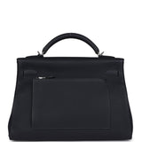 Hermes Kelly 42 Maxi Caban Togo Palladium Hardware