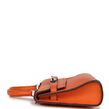 Hermes Micro Kelly 15 Orange Swift Palladium Hardware