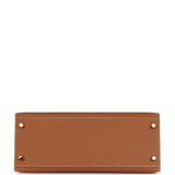 New Hermes Kelly Sellier 28 Gold Epsom Gold Hardware