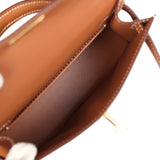 Hermes Kelly Sellier 20 Gold Epsom Gold Hardware