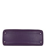 Hermes Kelly Retourne 35 Ultraviolet Clemence Palladium Hardware