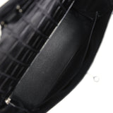 Hermes Kelly Retourne 32 SO Black Matte Niloticus Crocodile Black Hardware