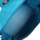 Hermes Kelly Retourne 35 Cobalt Clemence Gold Hardware