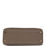 Hermes Kelly Retourne 35 Etoupe Togo Gold Hardware
