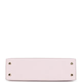 Hermes Special Order (HSS) Kelly Sellier 20 Mauve Pale Verso Chevre Mysore Permabrass Hardware