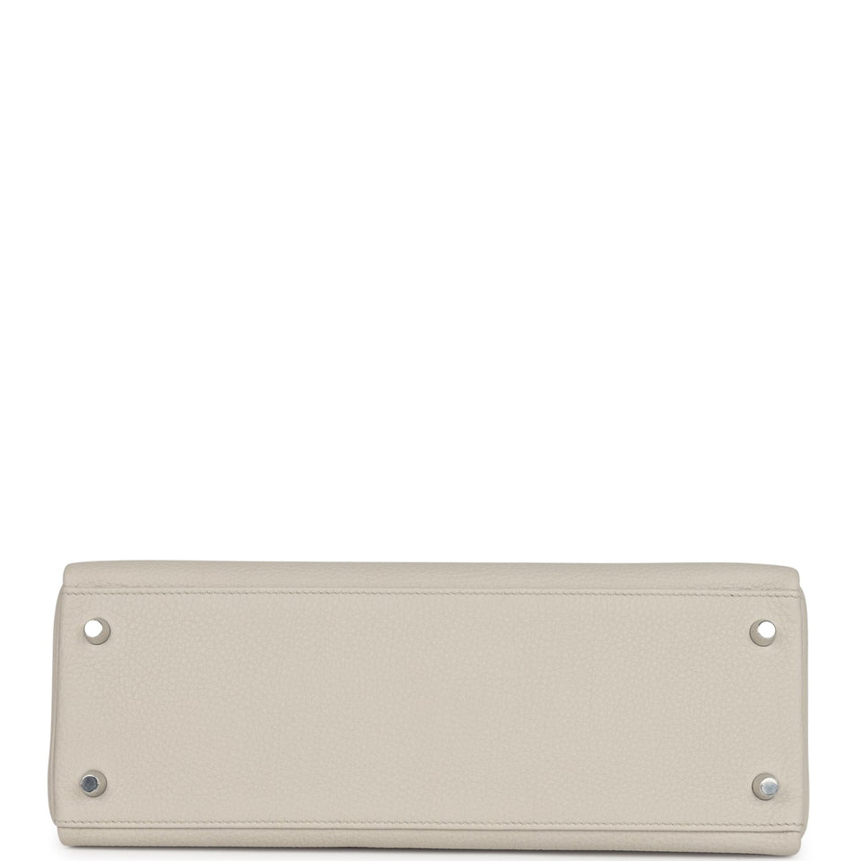 Hermes Kelly Retourne 32 Beton Togo Palladium Hardware