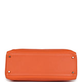 Hermes Kelly Retourne 35 Orange Togo Gold Hardware