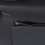 Hermes Kelly 42 Maxi Black Togo Palladium Hardware