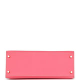 Hermes Special Order (HSS) Kelly Sellier 28 Rose Azalee and Trench Epsom Epsom Brushed Gold Hardware