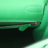 Hermes Kelly Retourne 32 Bambou Togo Palladium Hardware