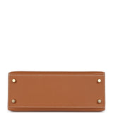Hermes Kelly Sellier 25 Gold Epsom Gold Hardware