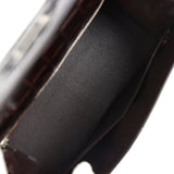 Hermes Kelly Sellier 28 Cocoan Shiny Niloticus Crocodile Palladium Hardware