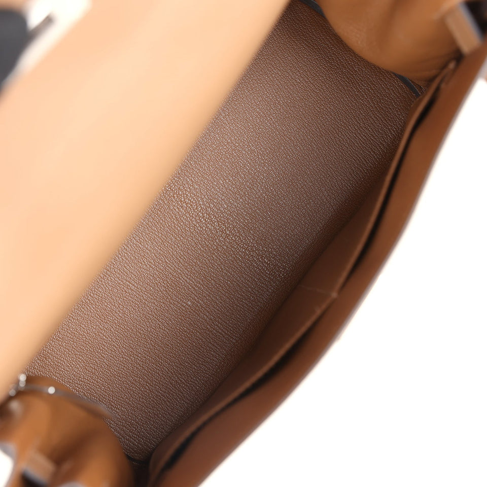 Hermes Kelly Retourne 28 Alezan Evercolor Palladium Hardware