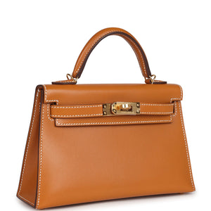 Hermes Kelly Sellier 20 Naturel Sable Butler Gold Hardware