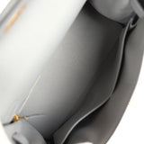 Hermes Kelly Retourne 28 Gris Mouette Togo Gold Hardware