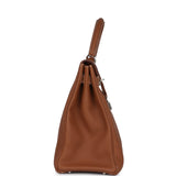 Hermes Kelly Retourne 35 Gold Togo Palladium Hardware