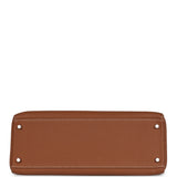 Hermes Kelly Retourne 35 Gold Togo Palladium Hardware