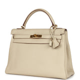 Hermes Kelly Retourne 32 Parchemin Togo Gold Hardware