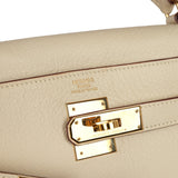 Hermes Kelly Retourne 32 Parchemin Togo Gold Hardware