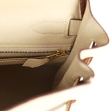 Hermes Kelly Retourne 32 Parchemin Togo Gold Hardware