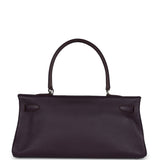 Hermes Fringe Shoulder Kelly 42 JPG Raisin Clemence Palladium Hardware