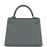 Hermes Kelly Sellier 28 Vert Amande Epsom Gold Hardware