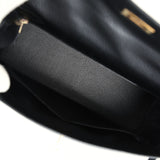 Hermes Kelly Sellier 32 Black Ardennes Gold Hardware